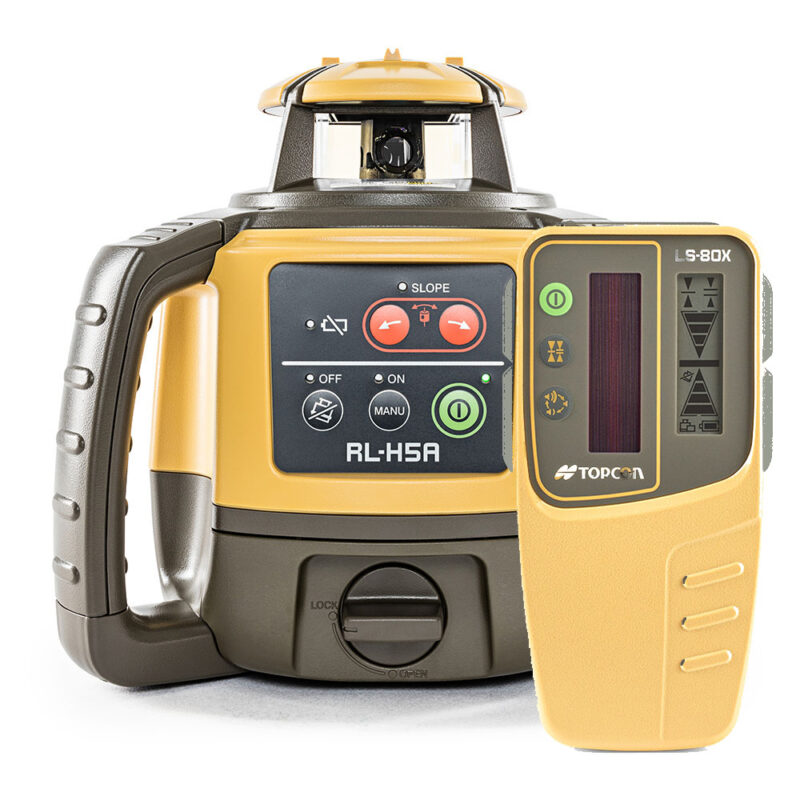 Topcon-rl-h5a-with-ls80x-receiver-only