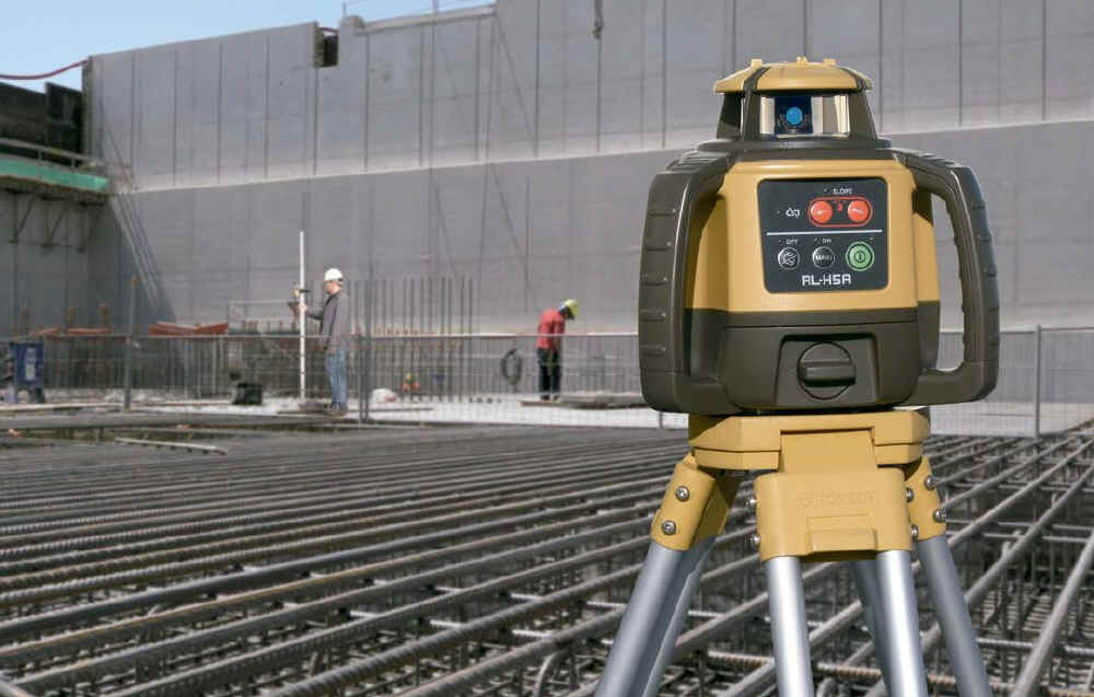 May Can Bang Laser Topcon Rl-h5a 1
