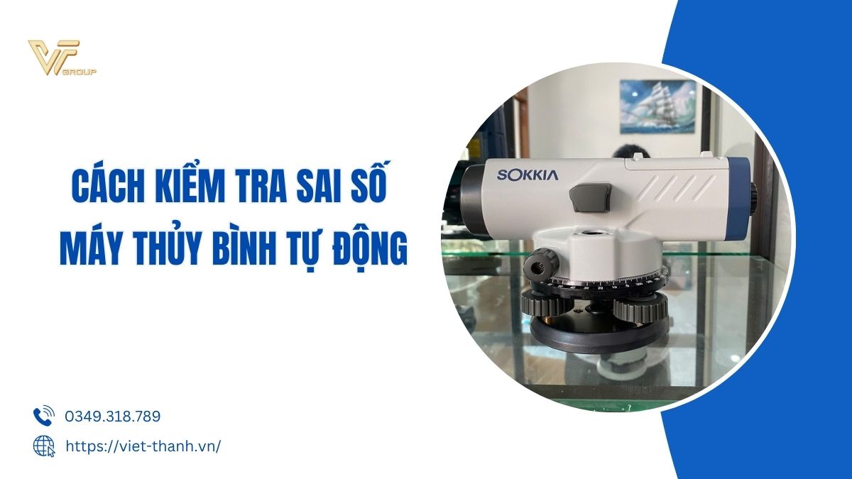 Sai số máy thủy bình tự động