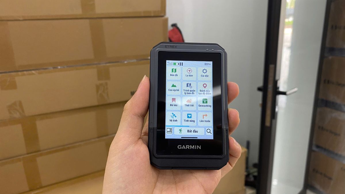 TOP dòng máy GPS cầm tay Garmin mới đáng mua nhất hiện nay 3 Máy gps cầm tay garmin etrex touch