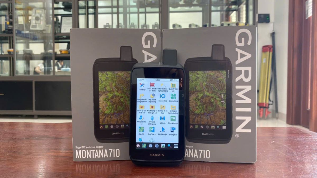TOP dòng máy GPS cầm tay Garmin mới đáng mua nhất hiện nay 2 Máy gps cầm tay garmin montana 710
