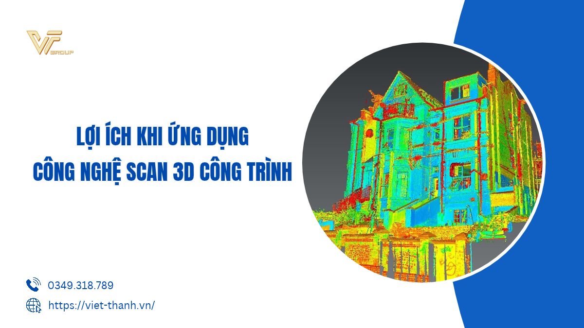 Scan 3d công trình